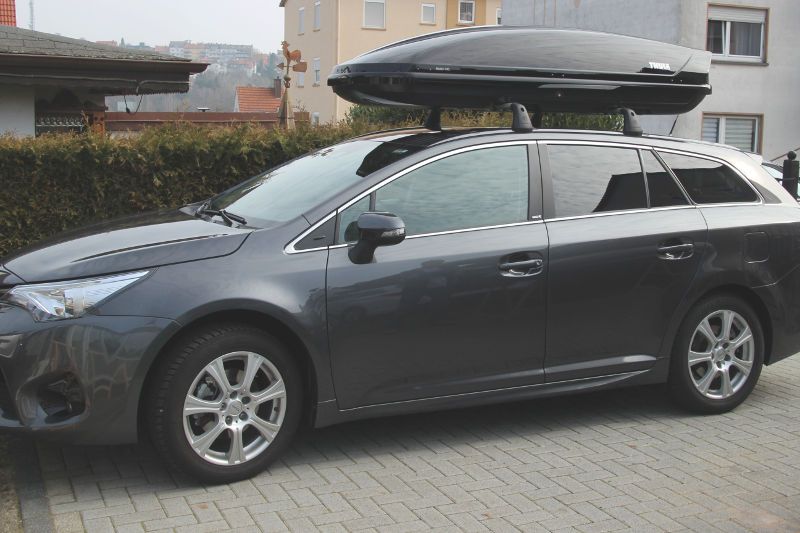Dachbox 630 Liter auf Toyota Avensis, zum Beispiel in Freisbach