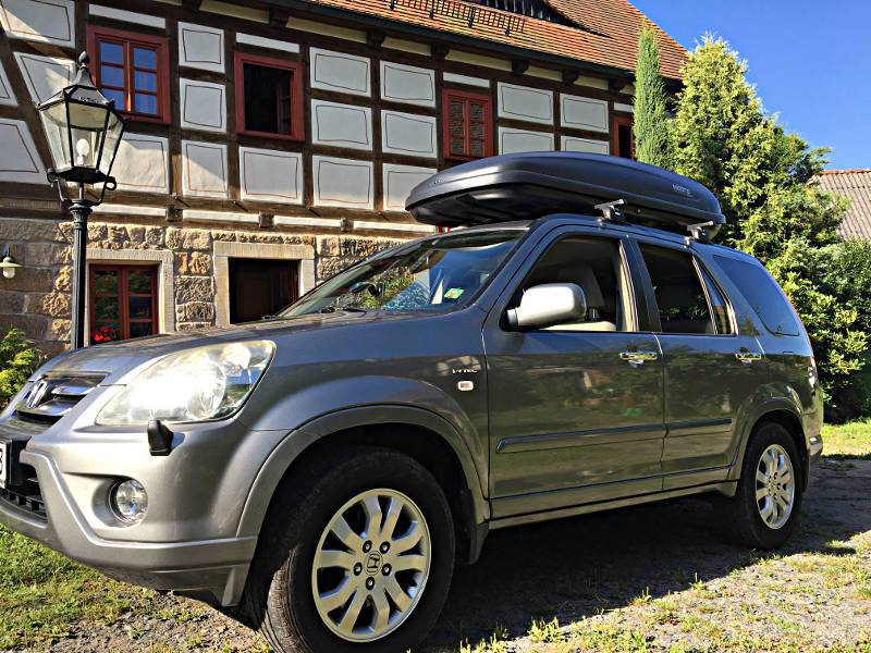 Dachbox 530 Liter auf einem Honda CR-V bei uns in Landau